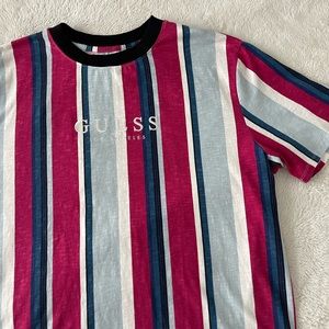 GUESS Go Sayer Stripe T-Shirt ❤️